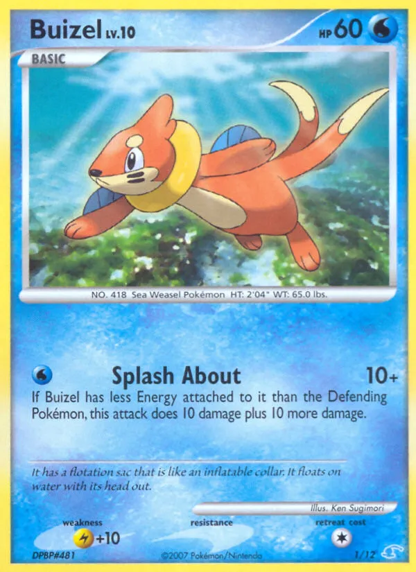 Buizel - DP Trainer Kit Manaphy #1