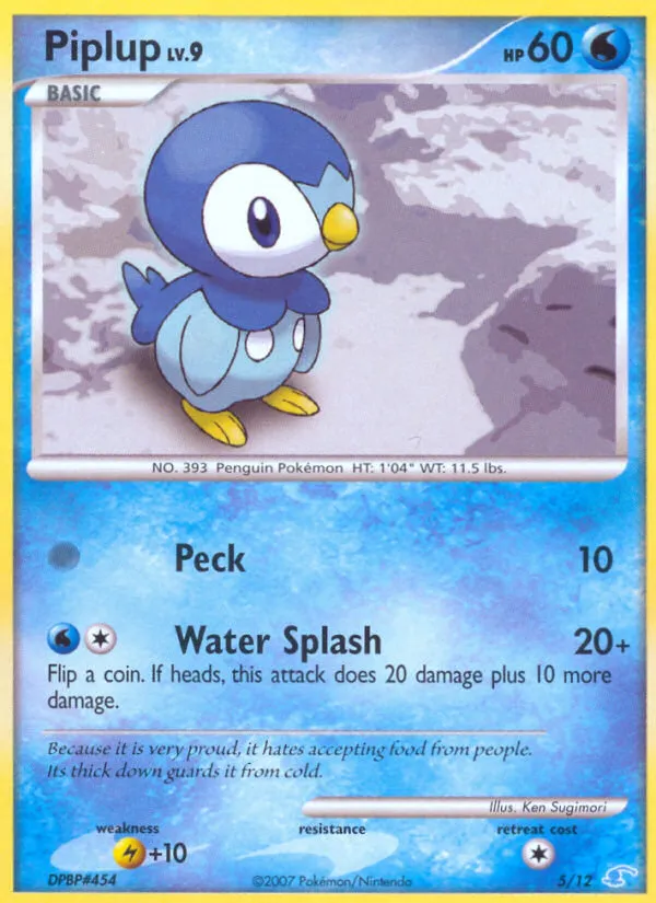 Piplup - DP Trainer Kit Manaphy #5