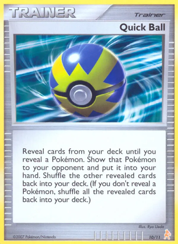Quick Ball - DP Trainer Kit Lucario #10