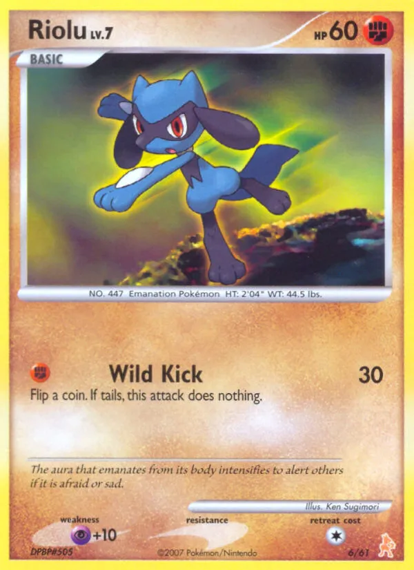 Riolu - DP Trainer Kit Lucario #6