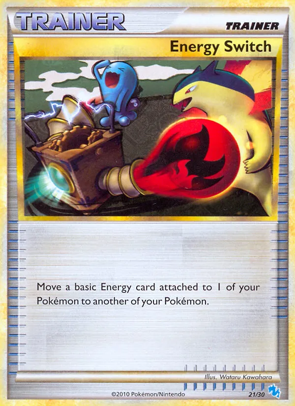 Energy Switch - HGSS Trainer Kit Gyarados #21
