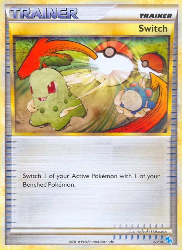 Switch - HGSS Trainer Kit Gyarados #28