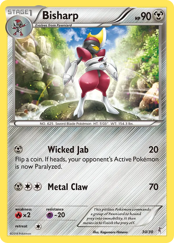 Bisharp - XY Trainer Kit Bisharp #30