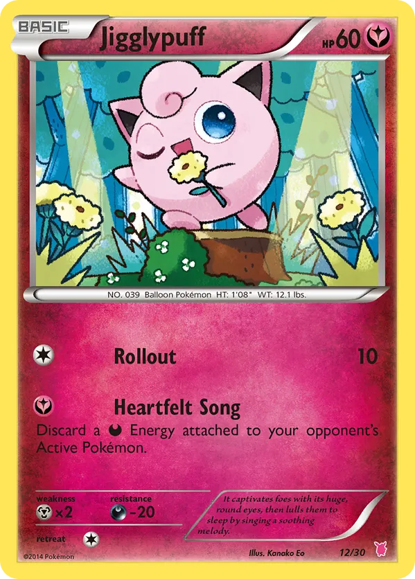Jigglypuff - XY Trainer Kit Wigglytuff #12