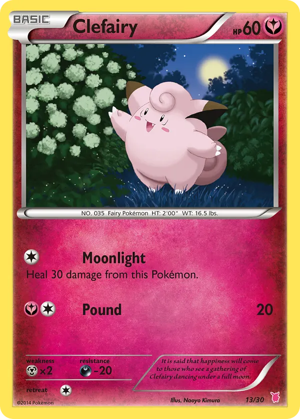 Clefairy - XY Trainer Kit Wigglytuff #13