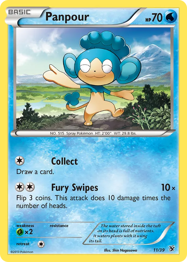 Panpour - Kalos Starter Set #11