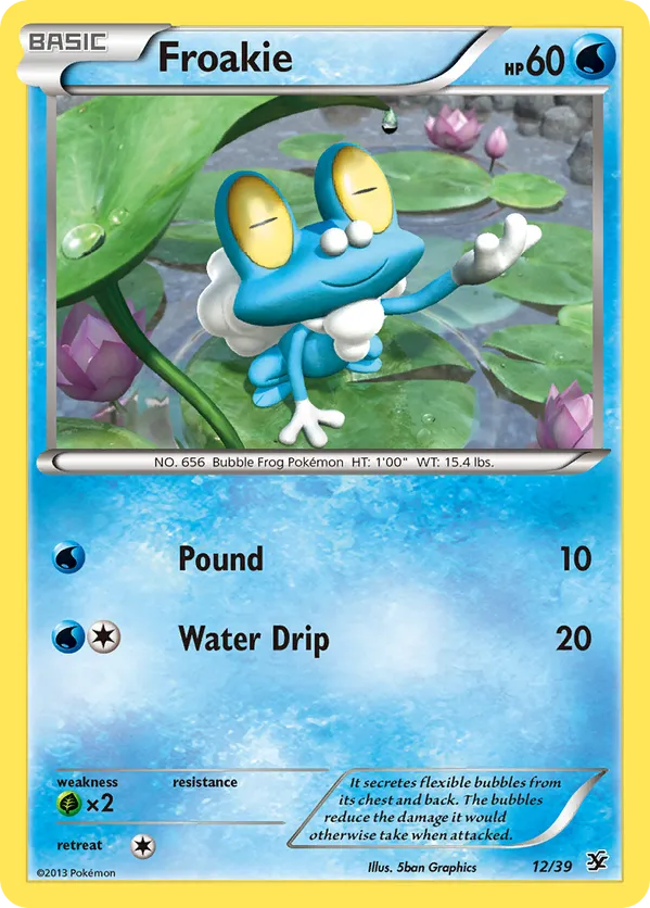 Froakie - Kalos Starter Set #12