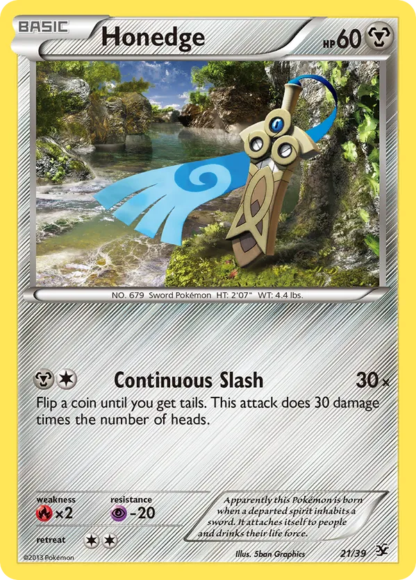 Honedge - Kalos Starter Set #21