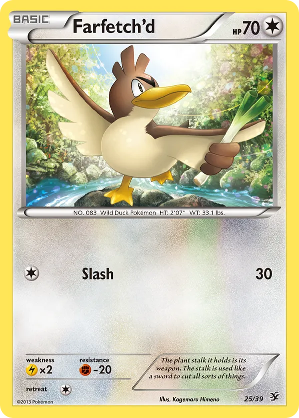 Farfetch'd - Kalos Starter Set #25