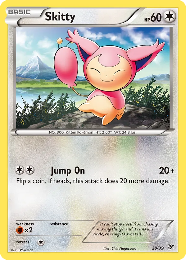 Skitty - Kalos Starter Set #28