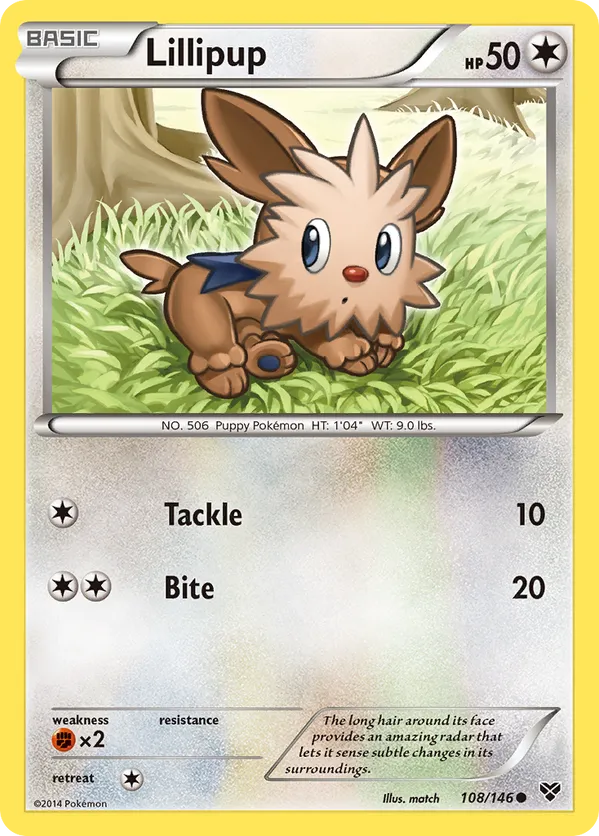 Lillipup - XY #108