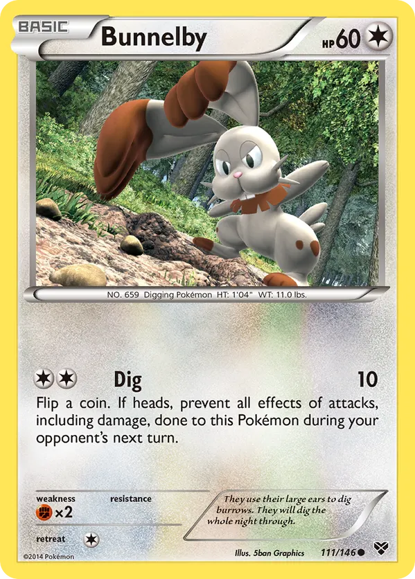 Bunnelby - XY #111