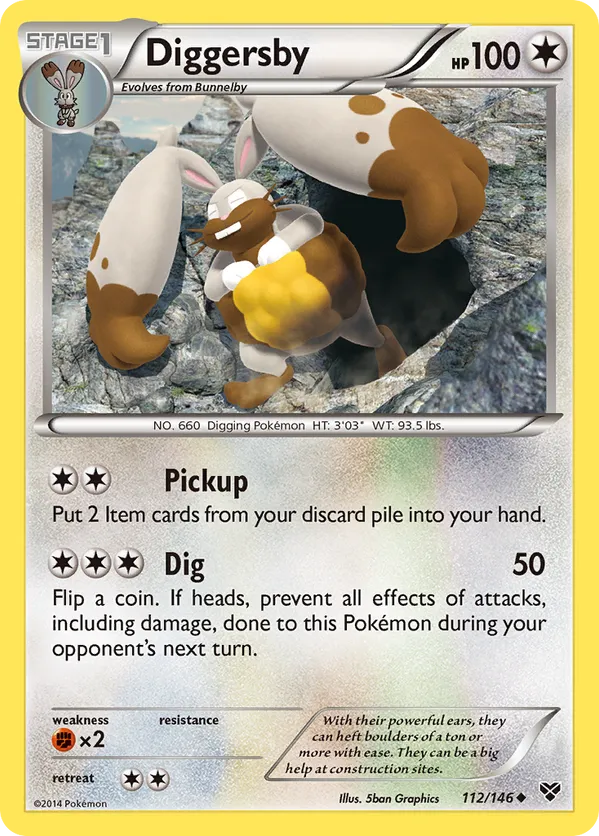 Diggersby - XY #112