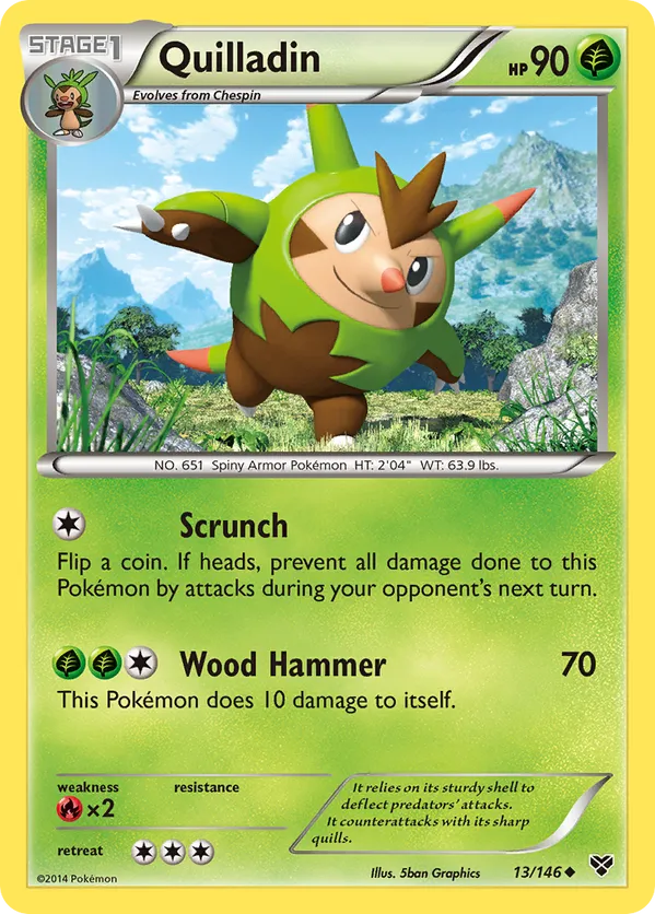 Quilladin - XY #13