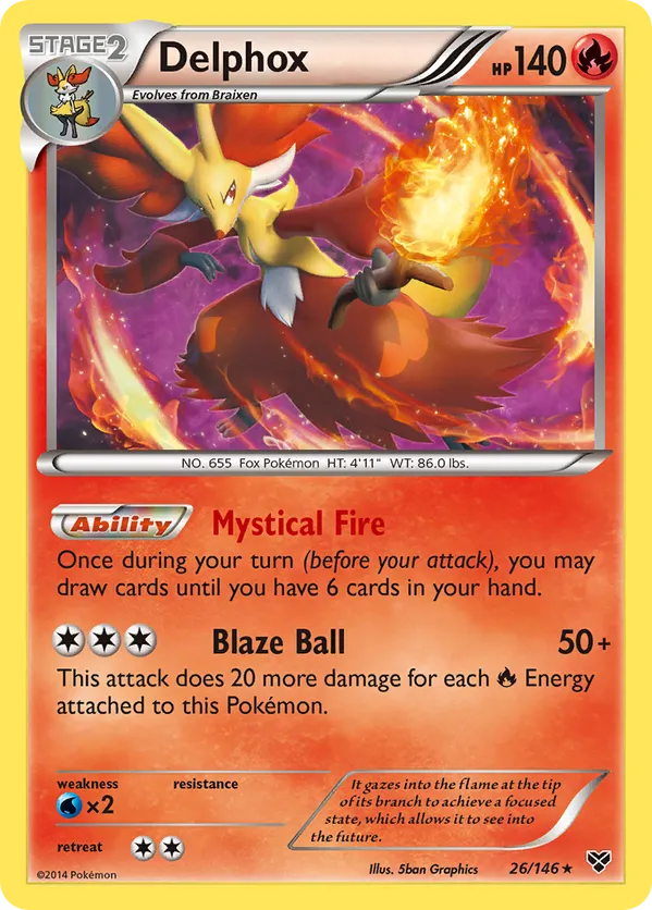 Delphox - XY #26