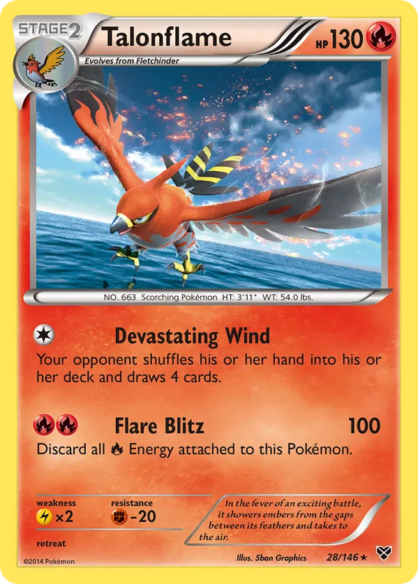 Talonflame - XY #28