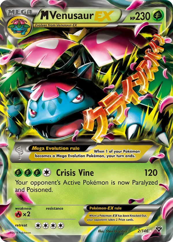 M Venusaur-EX - XY #2