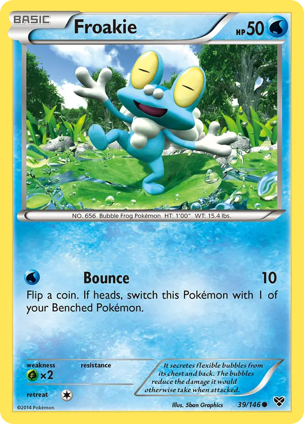 Froakie - XY #39