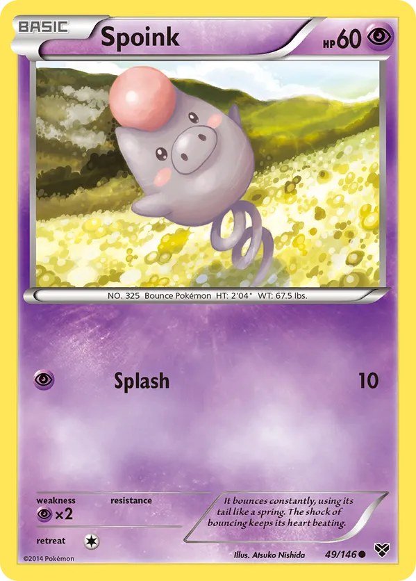 Spoink - XY #49
