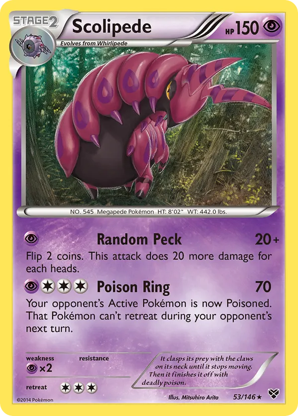 Scolipede - XY #53