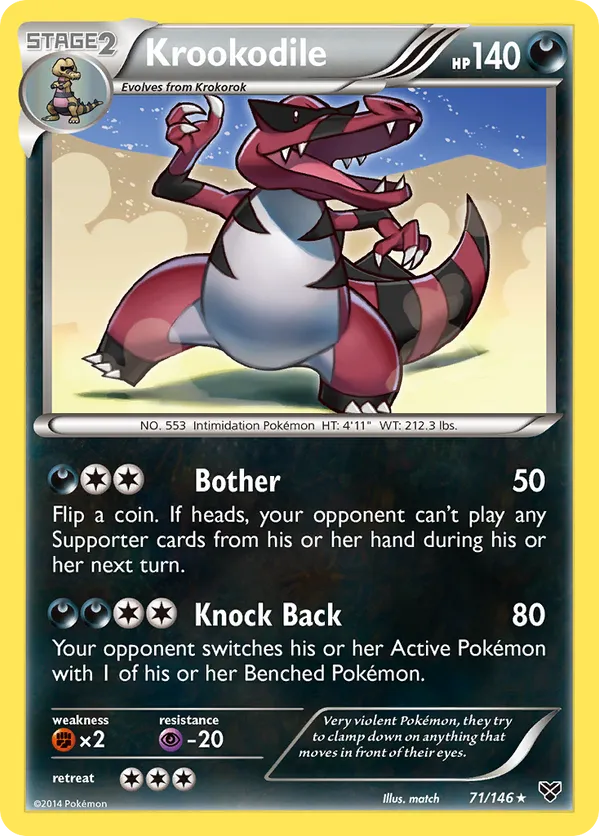 Krookodile - XY #71