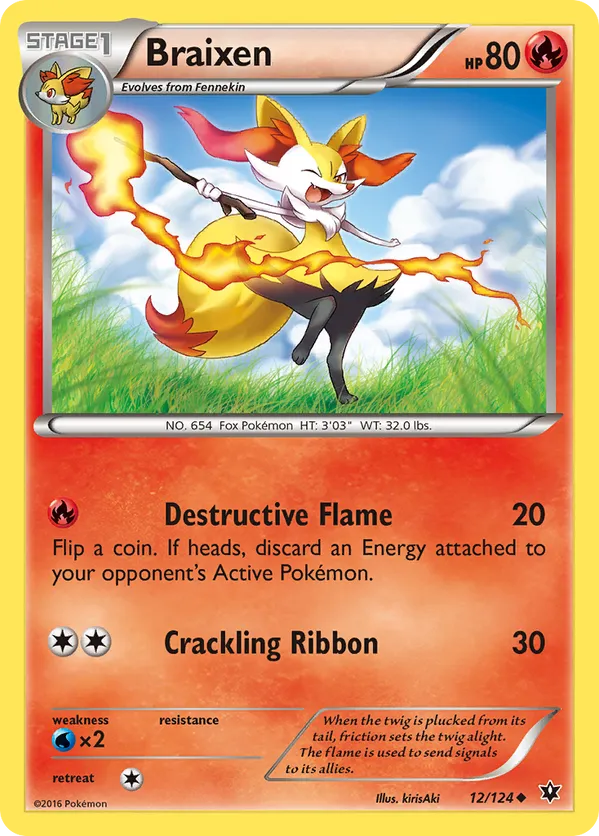Braixen - Fates Collide #12