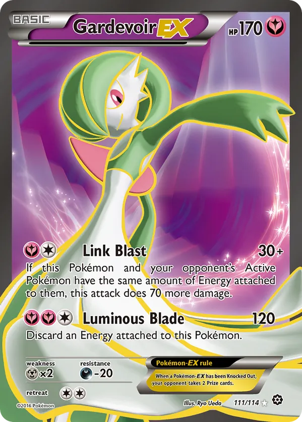 Gardevoir-EX - Steam Siege #111