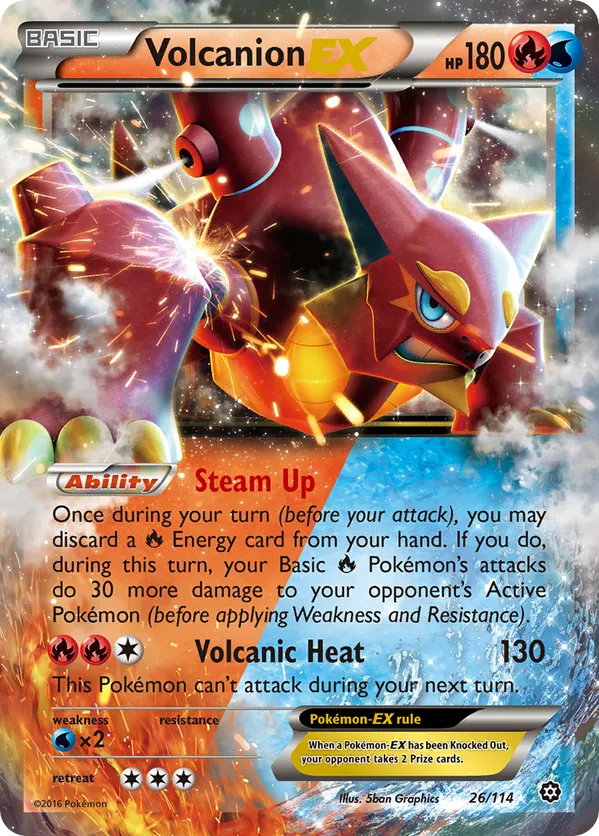 Volcanion-EX - Steam Siege #26