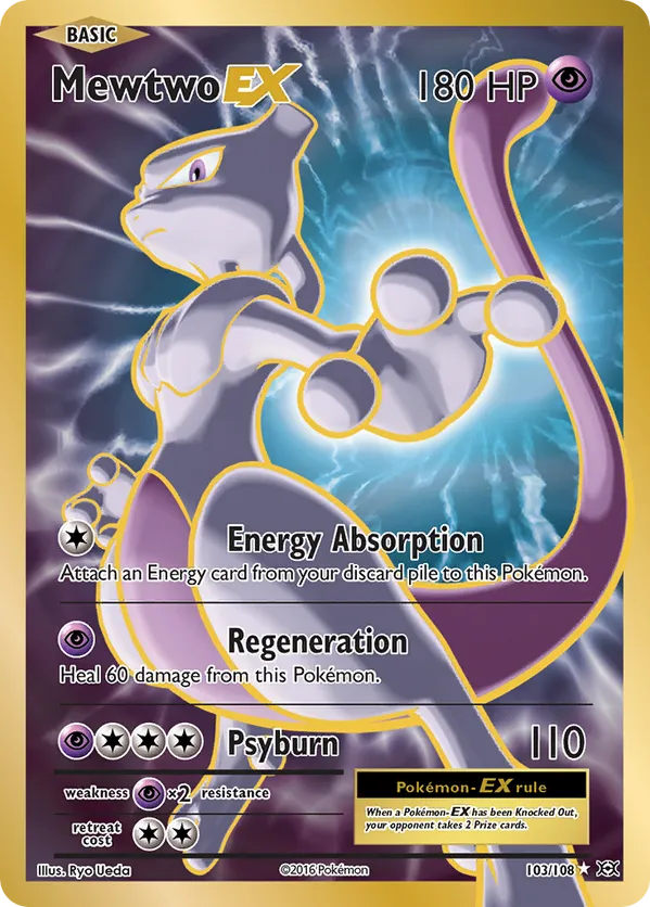 Mewtwo-EX - Evolutions #103