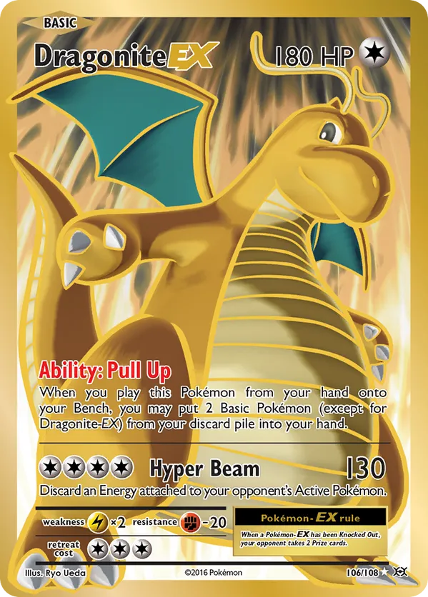 Dragonite-EX - Evolutions #106