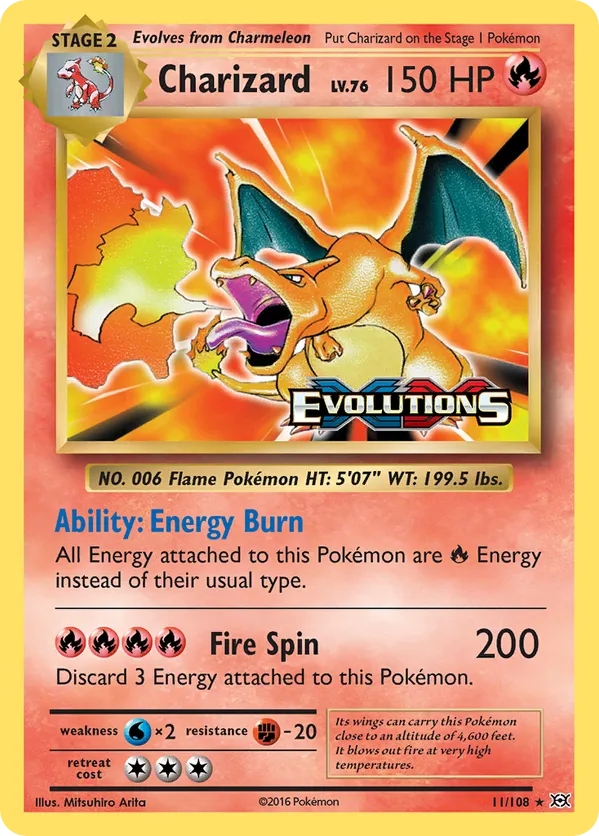 Charizard - Evolutions #11