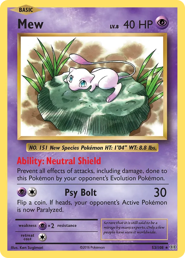 Mew - Evolutions #53