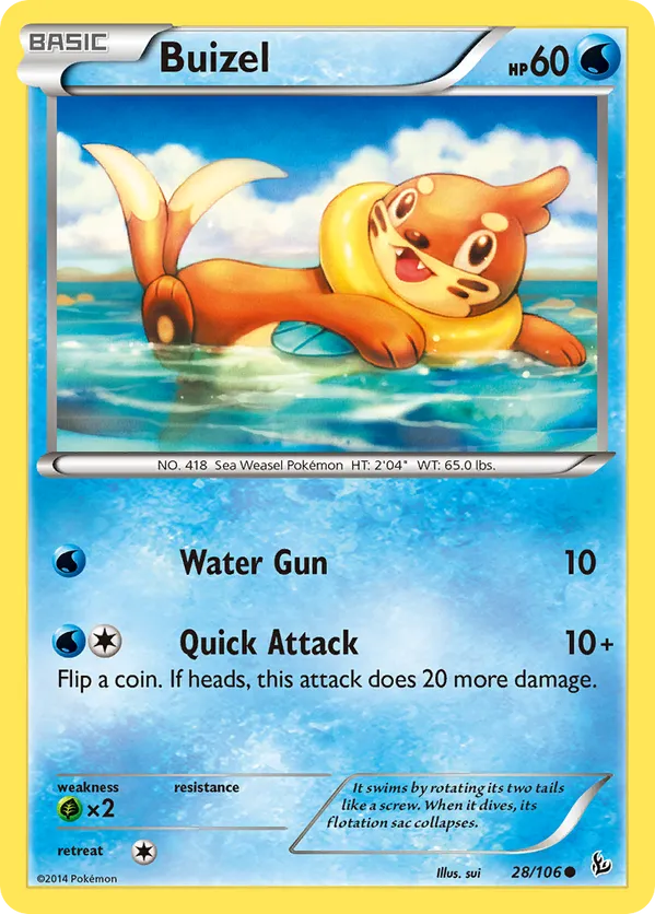 Buizel - Flashfire #28