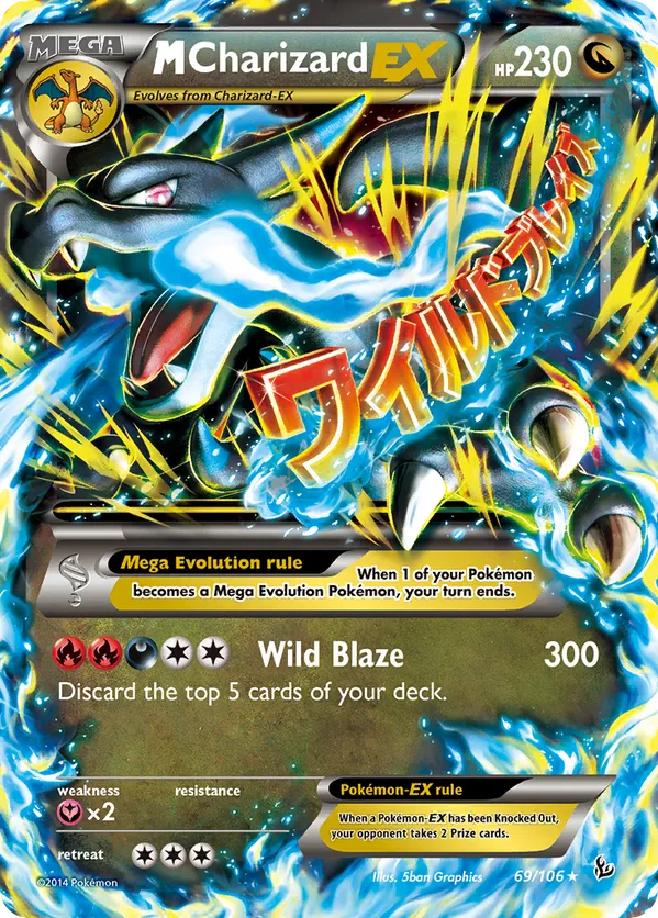 M Charizard-EX - Flashfire #69