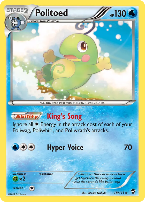 Politoed - Furious Fists #18