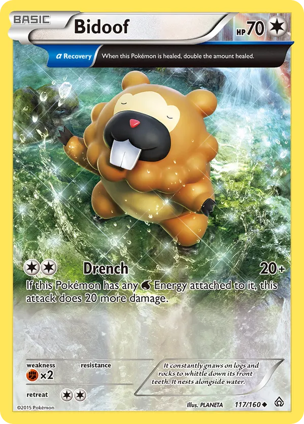 Bidoof - Primal Clash #117