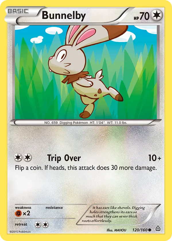 Bunnelby - Primal Clash #120