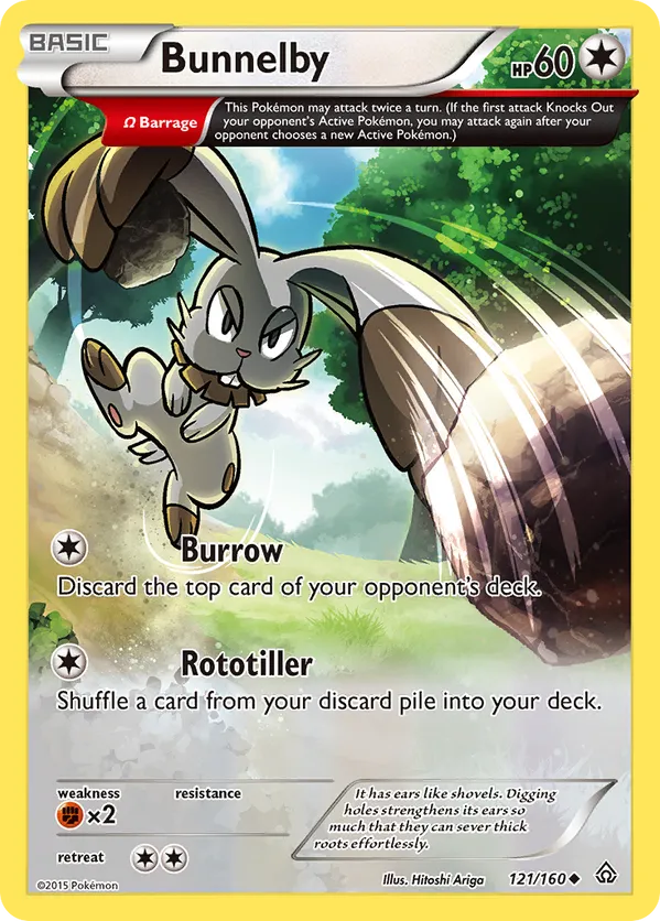 Bunnelby - Primal Clash #121