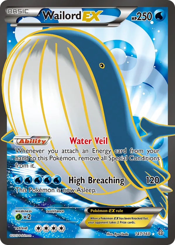 Wailord-EX - Primal Clash #147