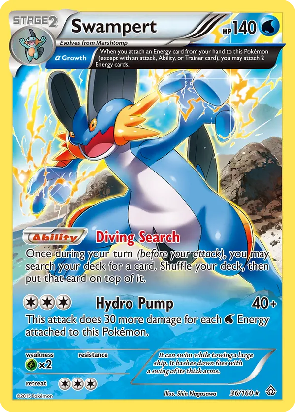 Swampert - Primal Clash #36