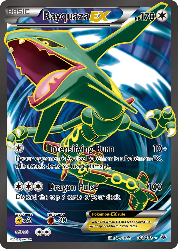 Rayquaza-EX - Roaring Skies #104