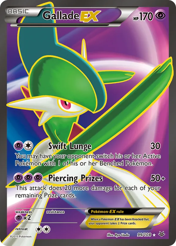 Gallade-EX - Roaring Skies #99