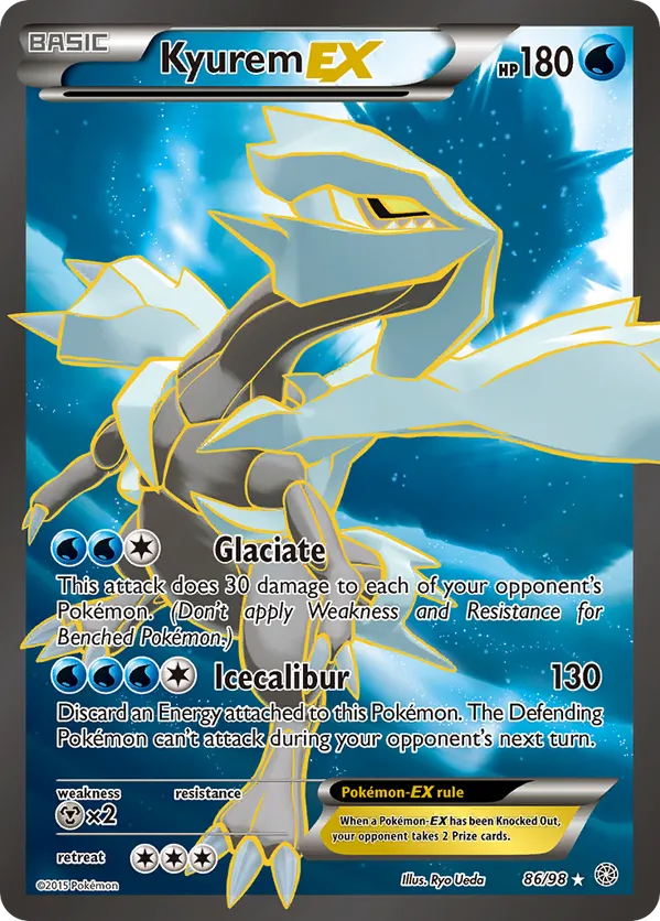Kyurem-EX - Ancient Origins #86