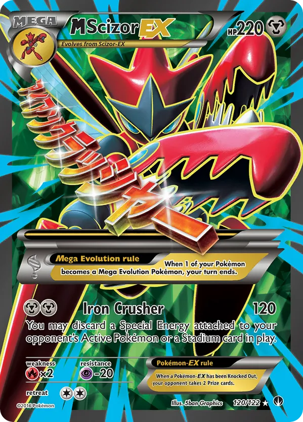 M Scizor-EX - BREAKpoint #120