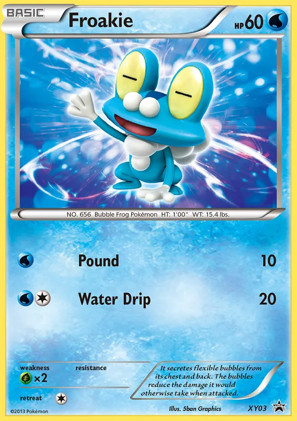 Froakie - XY Black Star Promos #XY03