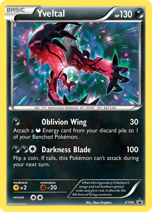 Yveltal - XY Black Star Promos #XY06