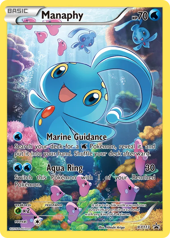 Manaphy - XY Black Star Promos #XY113