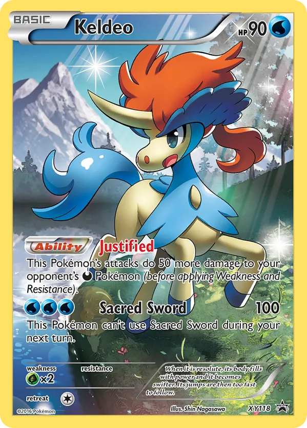 Keldeo - XY Black Star Promos #XY118