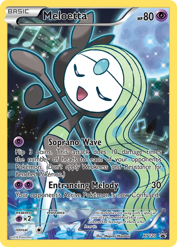 Meloetta - XY Black Star Promos #XY120