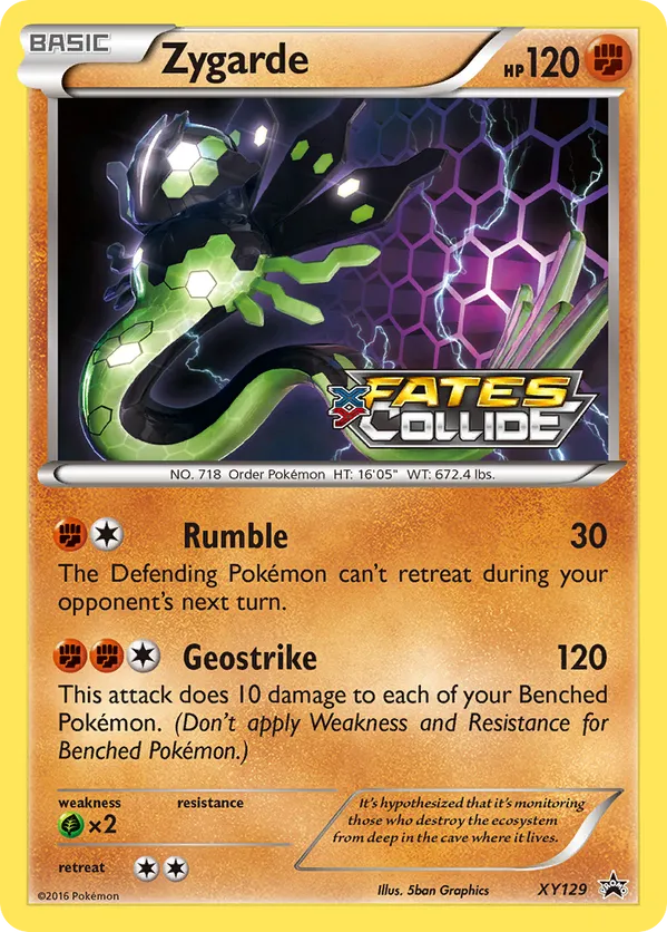 Zygarde - XY Black Star Promos #XY129